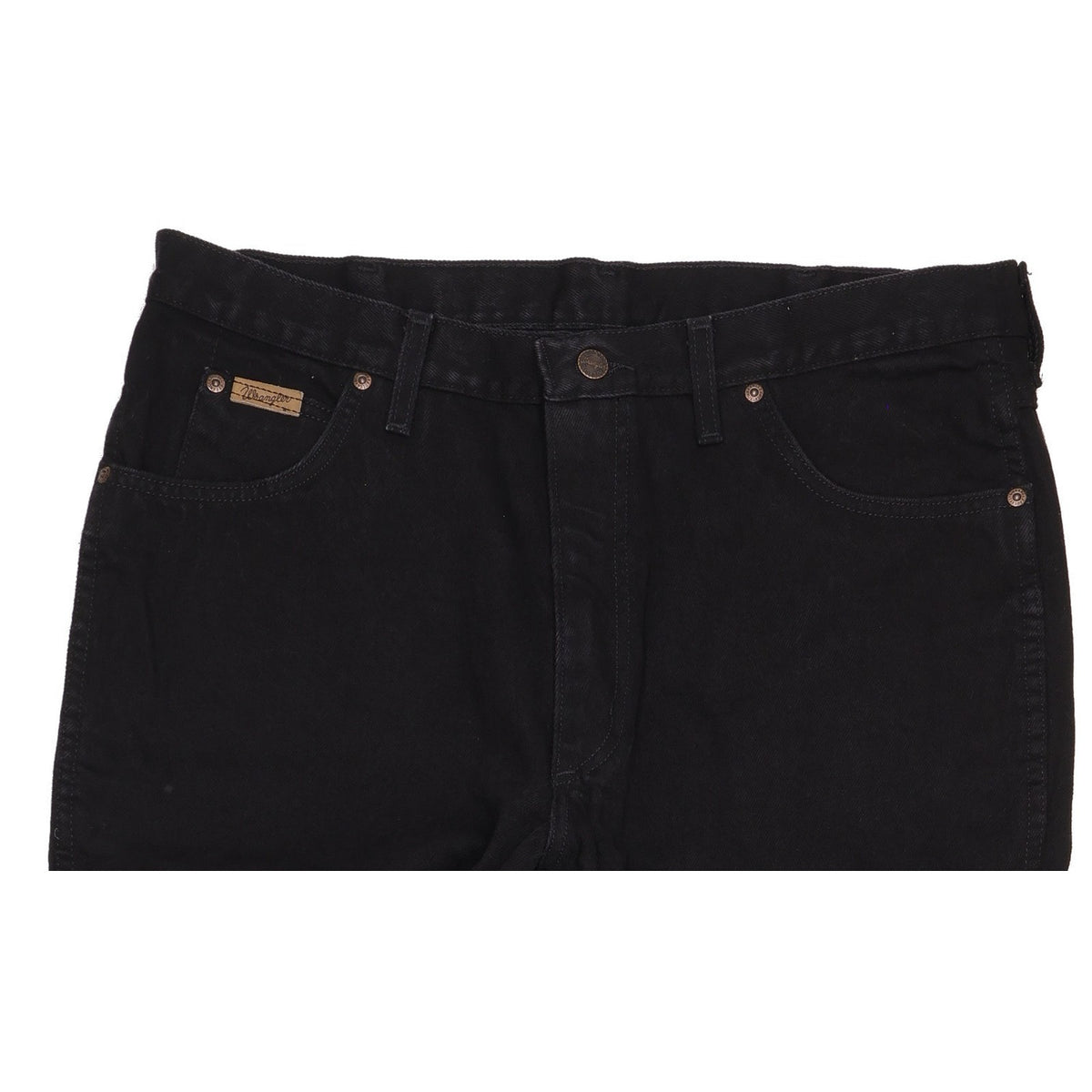 Wrangler Oregon Men Black Straight Regular Jeans W38 L29