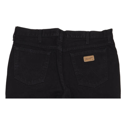 Wrangler Oregon Men Black Straight Regular Jeans W38 L29