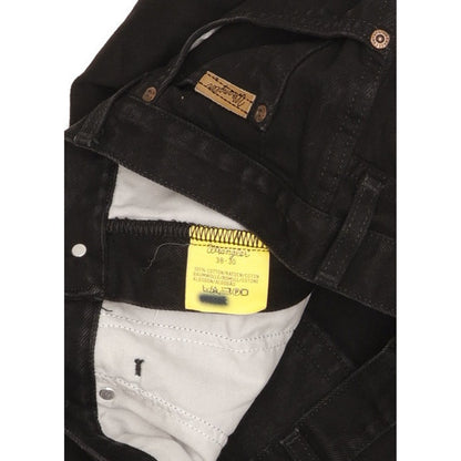Wrangler Oregon Men Black Straight Regular Jeans W38 L29