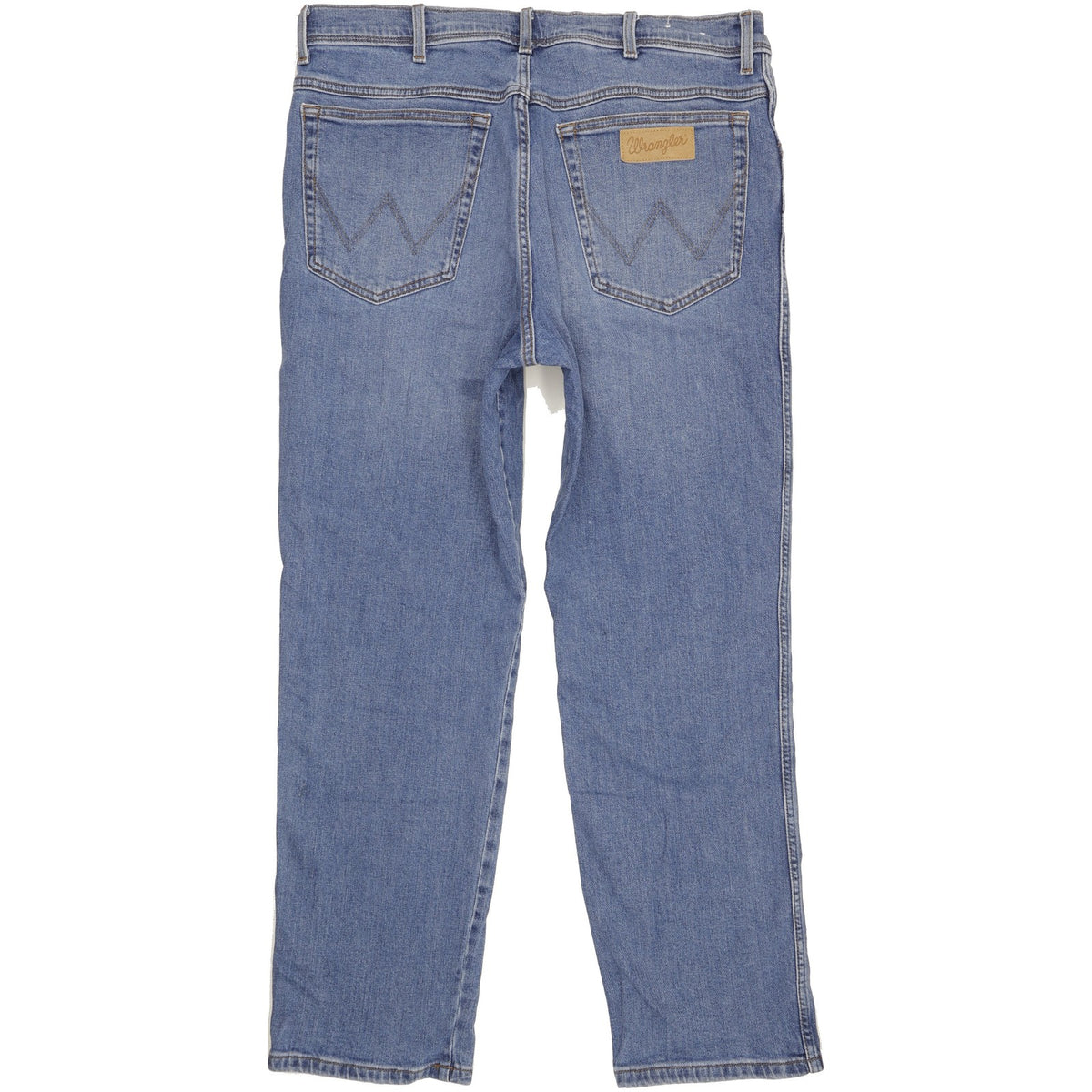 Wrangler Texas Men Blue Straight Regular Stretch Jeans W40 L31