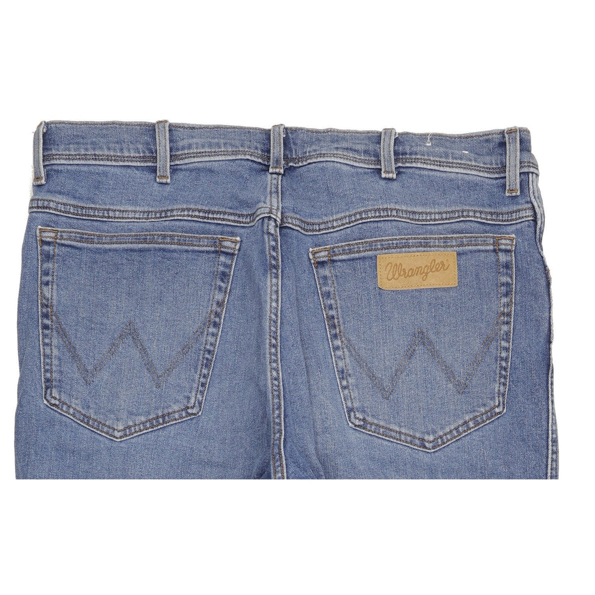 Wrangler Texas Men Blue Straight Regular Stretch Jeans W40 L31