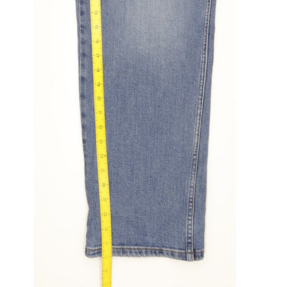 Wrangler Texas Men Blue Straight Regular Stretch Jeans W40 L31