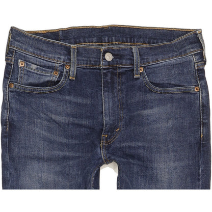 Levi's 519 Hi-Ball Men Blue Skinny Slim Stretch Jeans W33 L30