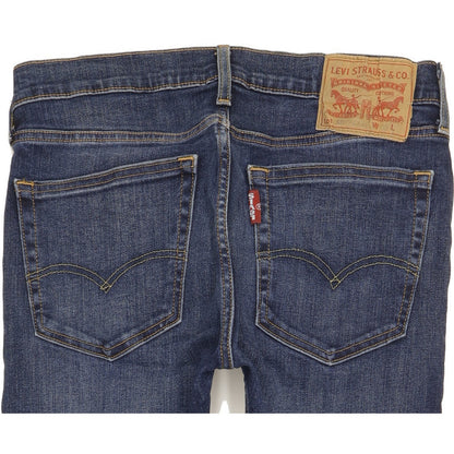 Levi's 519 Hi-Ball Men Blue Skinny Slim Stretch Jeans W33 L30
