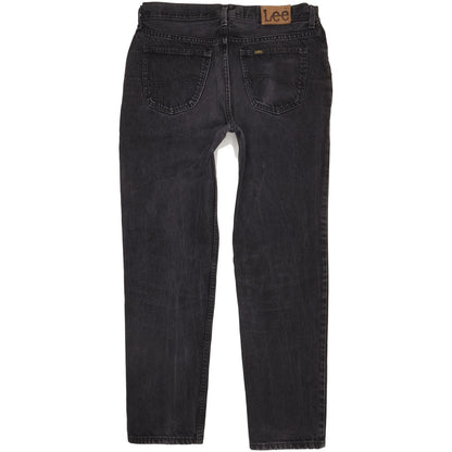 Lee Phoenix Men Black Straight Regular Jeans W36 L31