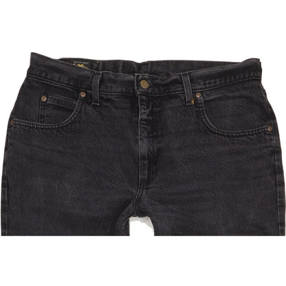 Lee Phoenix Men Black Straight Regular Jeans W36 L31