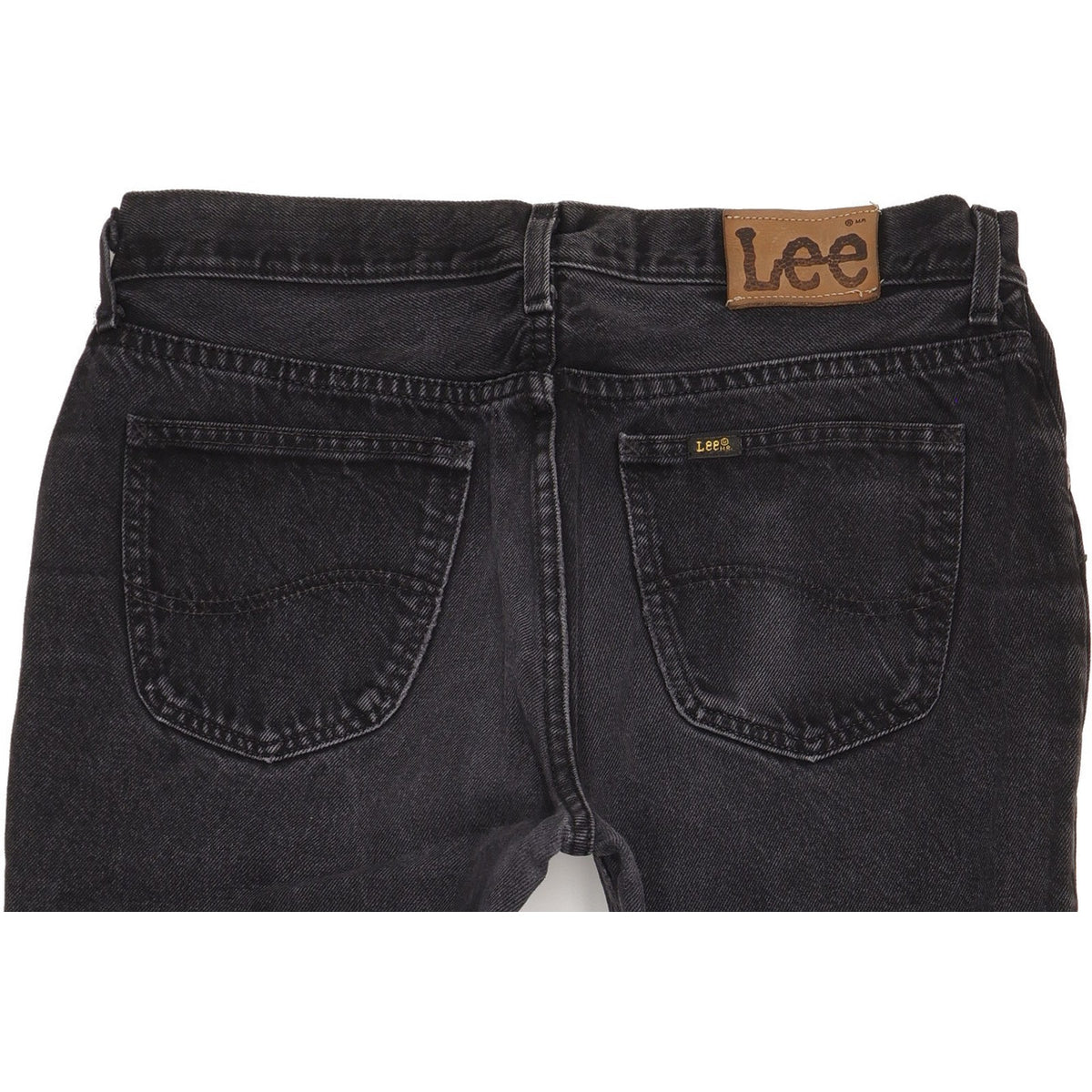 Lee Phoenix Men Black Straight Regular Jeans W36 L31