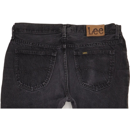 Lee Phoenix Men Black Straight Regular Jeans W36 L31