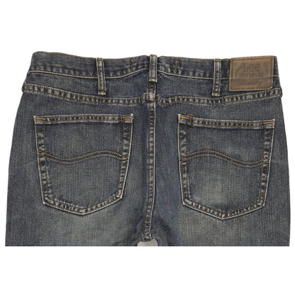 Lee Premium Men Blue Straight Regular Jeans W36 L32