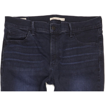 Levi's 720 Super Navy Skinny Slim Stretch Jeans High Waisted W32 L32