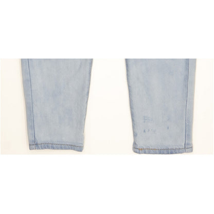Levi's Blue Tapered Relaxed Mom Jeans High Waisted W24 L29