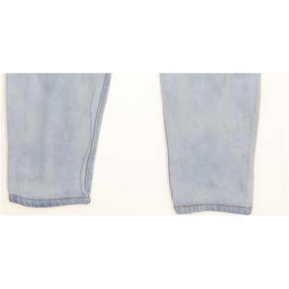 Levi's Blue Tapered Relaxed Mom Jeans High Waisted W24 L29