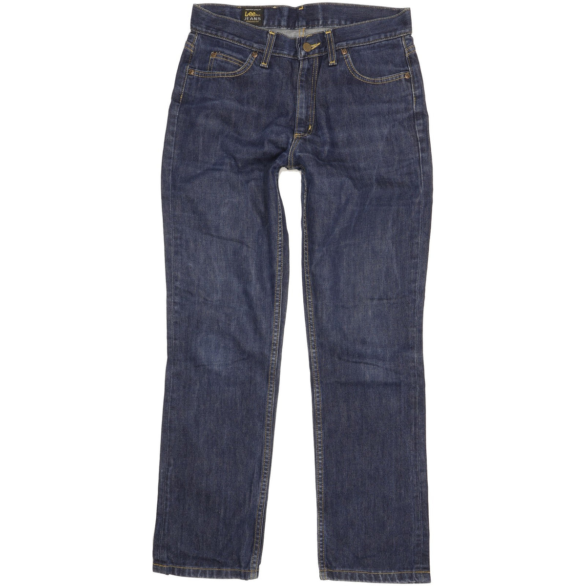Lee Men Blue Straight Regular Jeans W31 L30