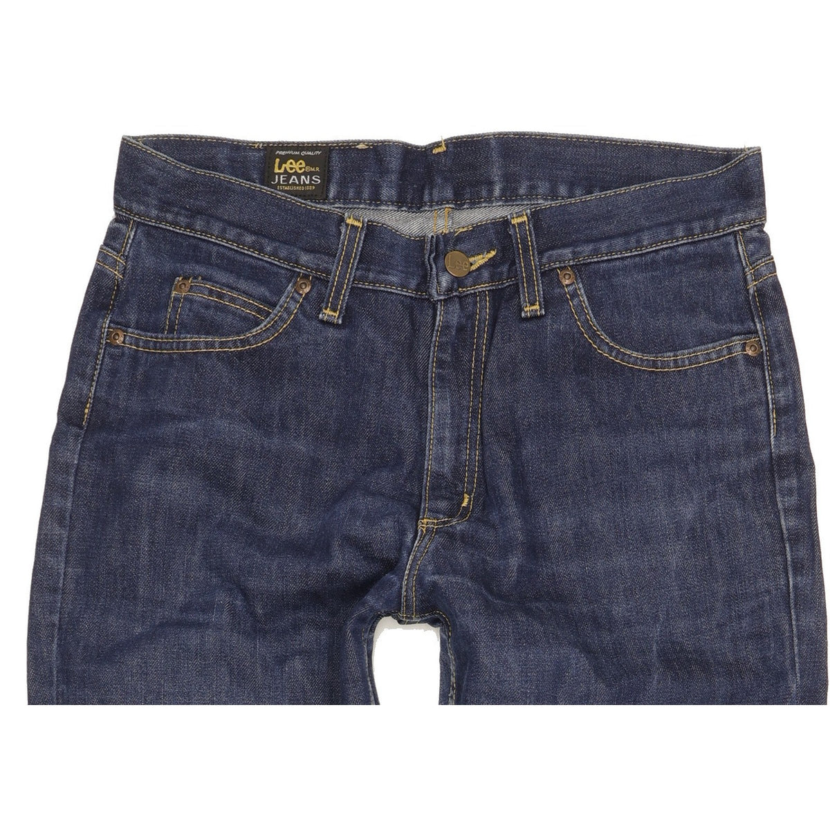 Lee Men Blue Straight Regular Jeans W31 L30