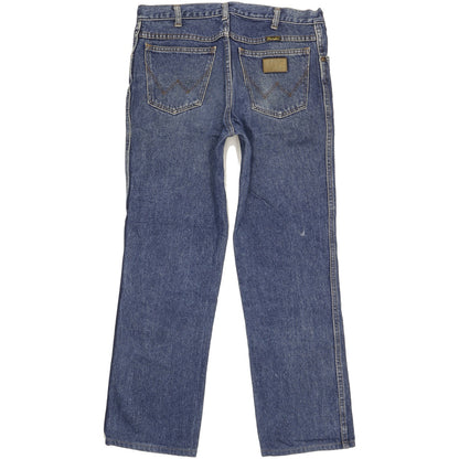 Wrangler Men Blue Straight Regular Jeans W34 L30