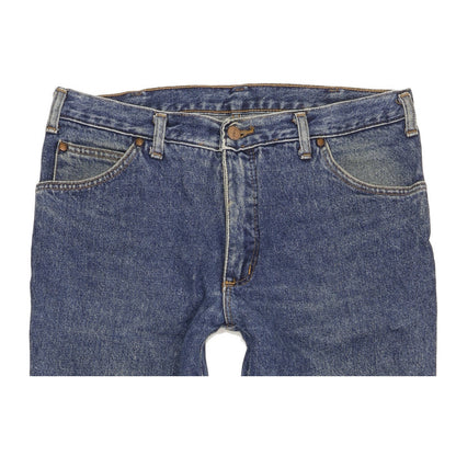Wrangler Men Blue Straight Regular Jeans W34 L30