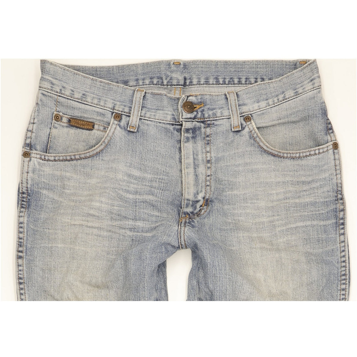 Wrangler Alaska Men Blue Straight Regular Jeans W30 L34