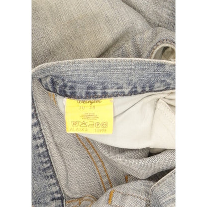 Wrangler Alaska Men Blue Straight Regular Jeans W30 L34