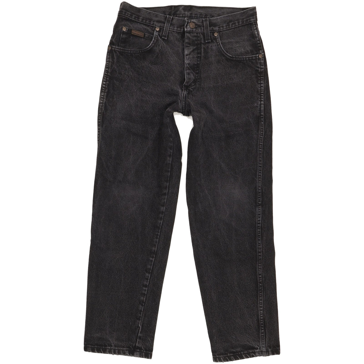 Wrangler Indiana Men Black Straight Regular Jeans W31 L29