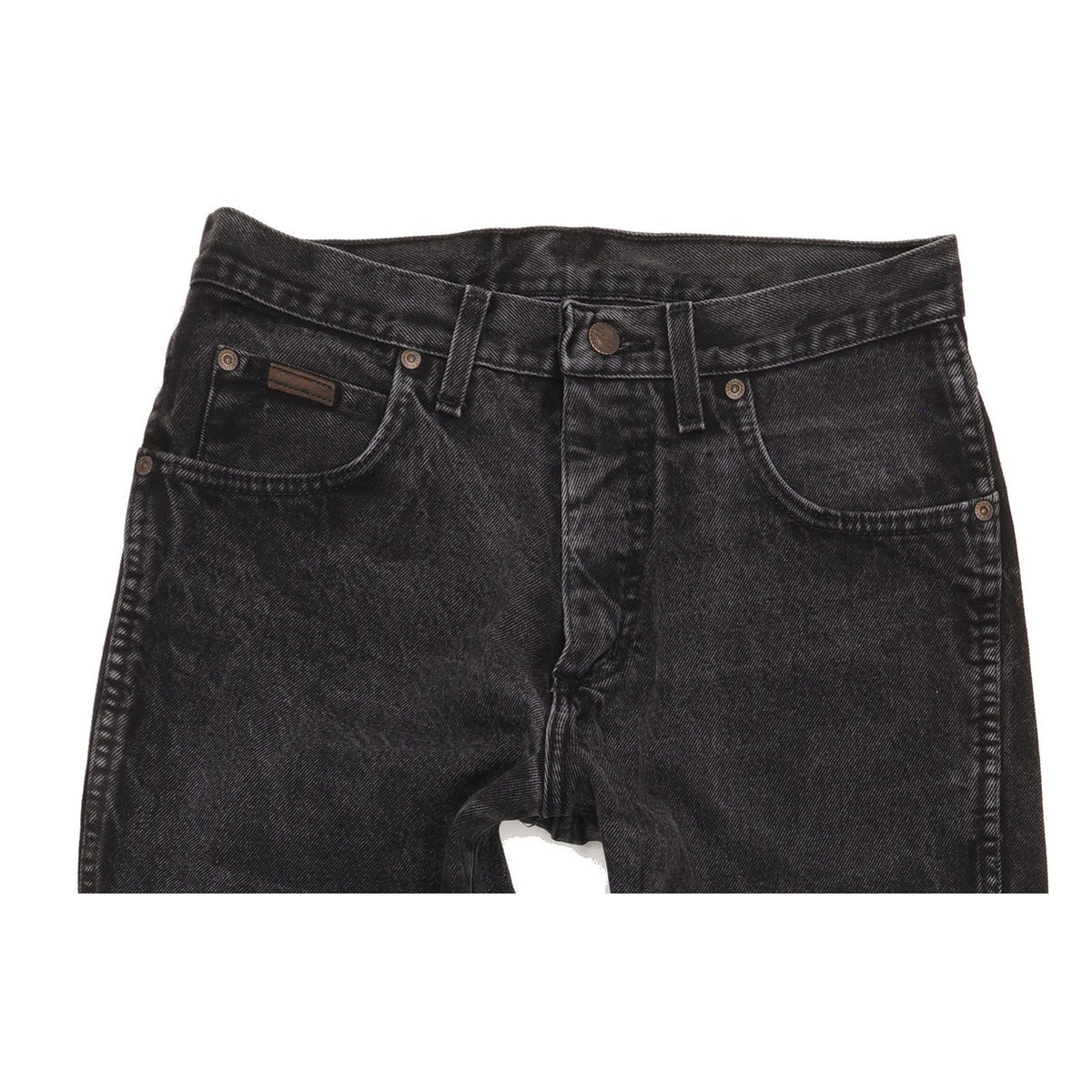 Wrangler Indiana Men Black Straight Regular Jeans W31 L29