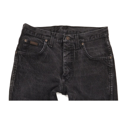 Wrangler Indiana Men Black Straight Regular Jeans W31 L29
