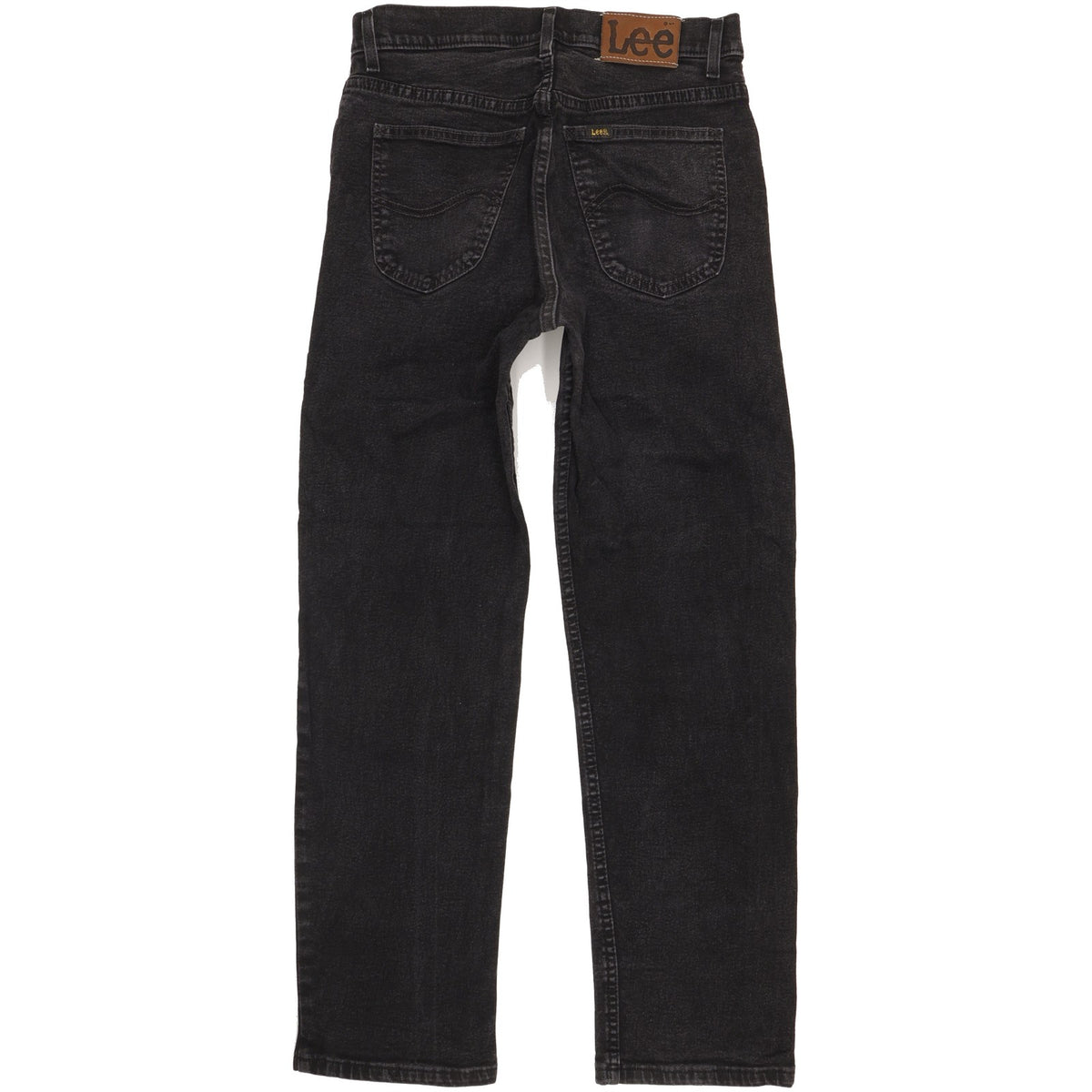 Lee Brooklyn Men Black Straight Regular Stretch Jeans W32 L30