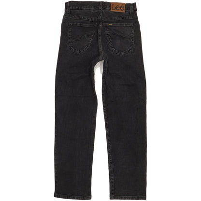 Lee Brooklyn Men Black Straight Regular Stretch Jeans W32 L30