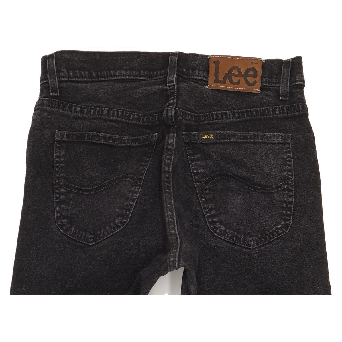 Lee Brooklyn Men Black Straight Regular Stretch Jeans W32 L30