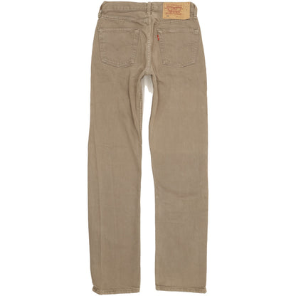 Levi's 501 Men Brown Straight Regular Jeans W29 L33