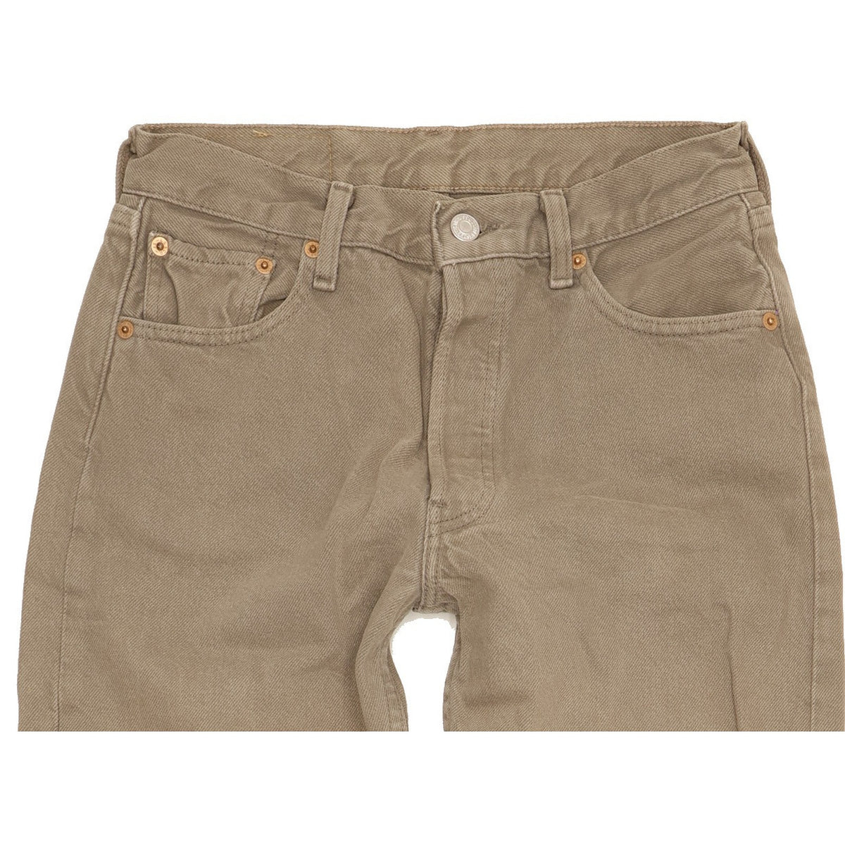 Levi's 501 Men Brown Straight Regular Jeans W29 L33