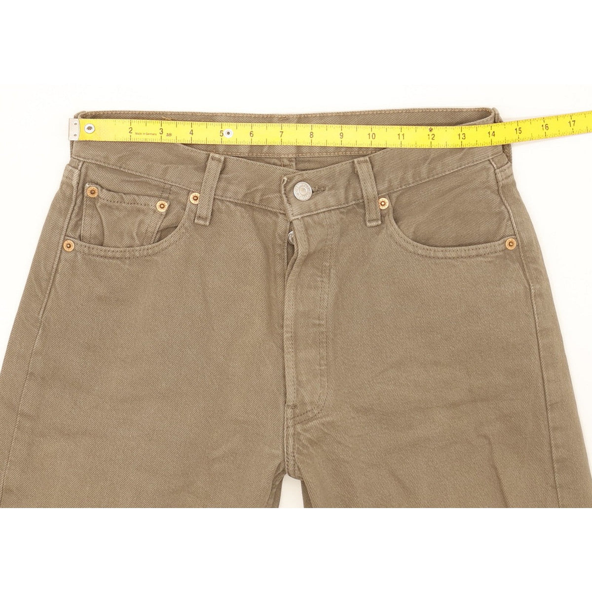 Levi's 501 Men Brown Straight Regular Jeans W29 L33