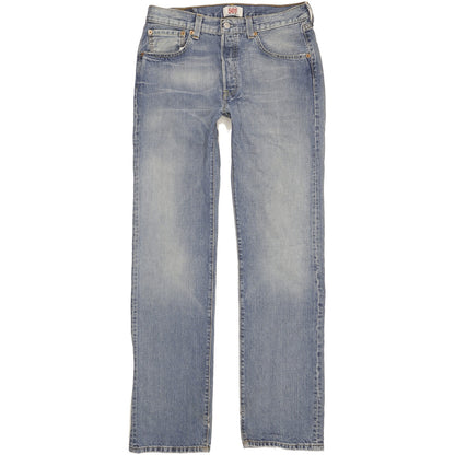 Levi's 501 Men Blue Straight Regular Jeans W32 L34