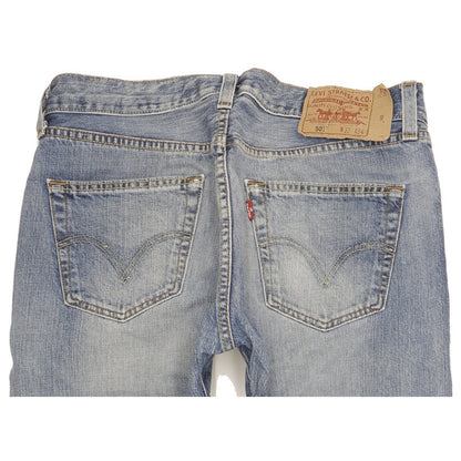 Levi's 501 Men Blue Straight Regular Jeans W32 L34