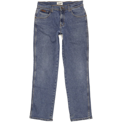 Wrangler Texas Men Blue Straight Regular Stretch Jeans W32 L31