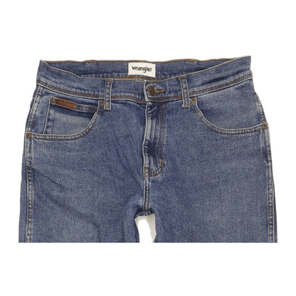Wrangler Texas Men Blue Straight Regular Stretch Jeans W32 L31