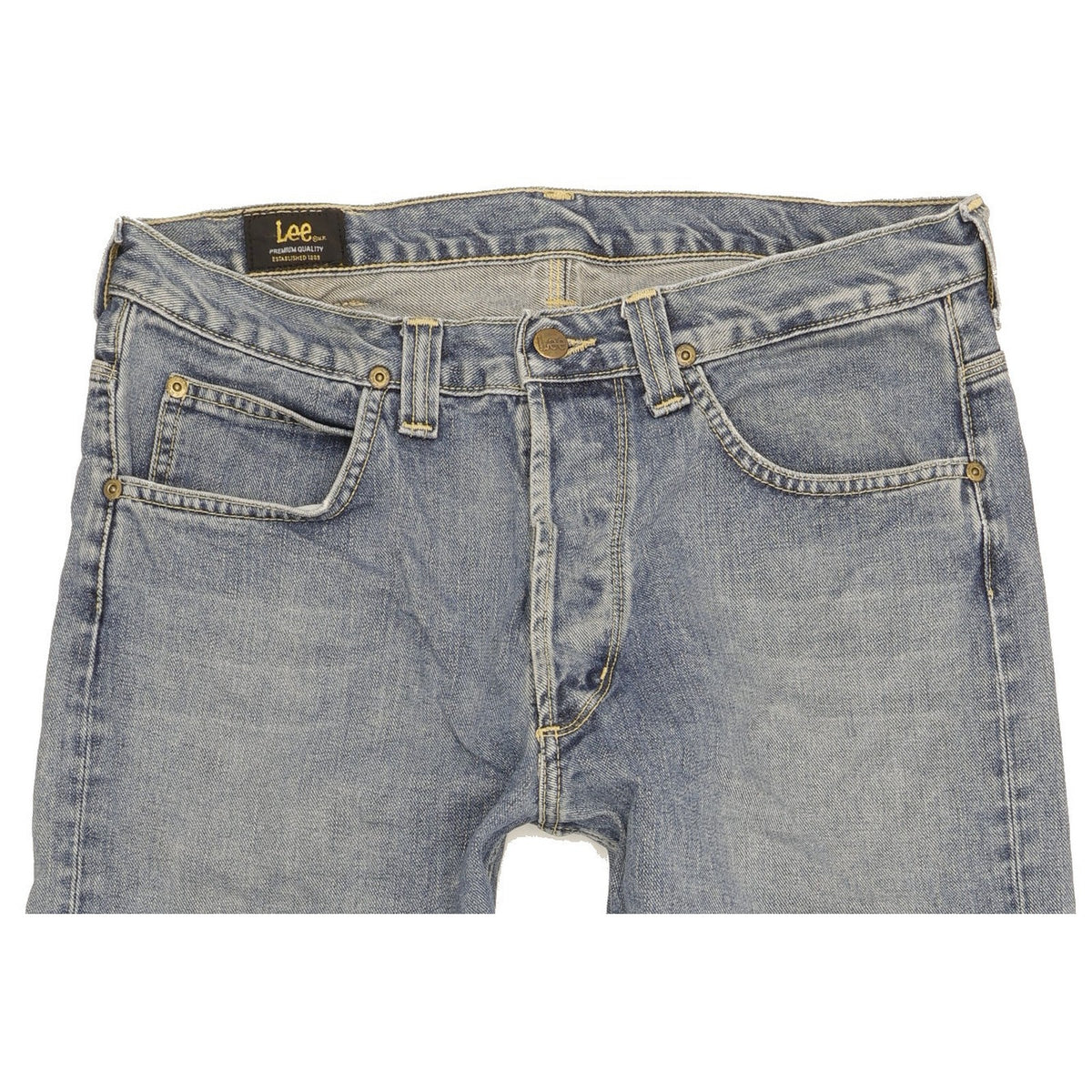 Lee Nash Men Blue Straight Regular Jeans W31 L26