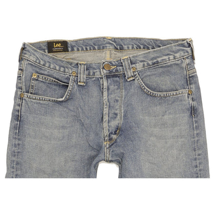 Lee Nash Men Blue Straight Regular Jeans W31 L26
