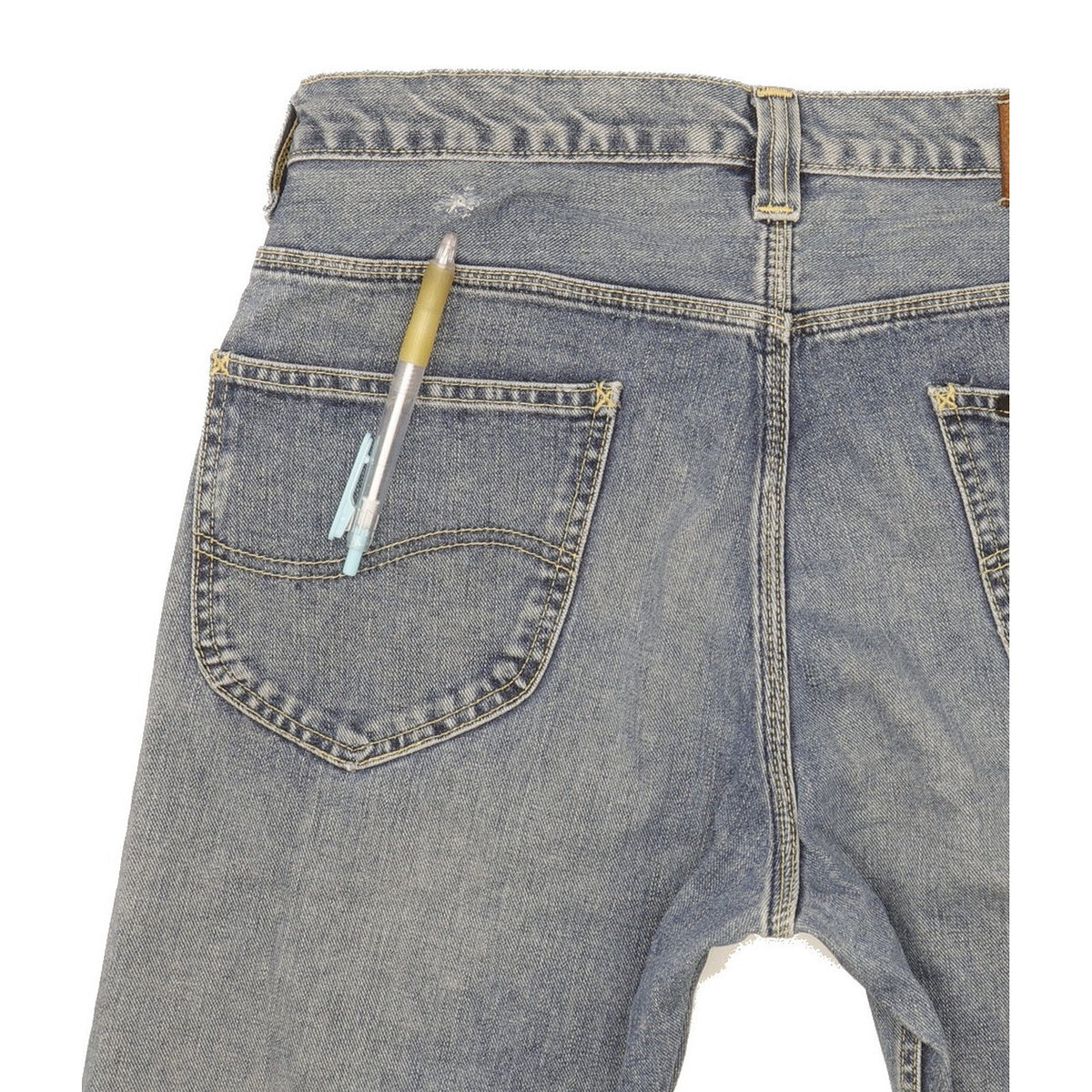 Lee Nash Men Blue Straight Regular Jeans W31 L26