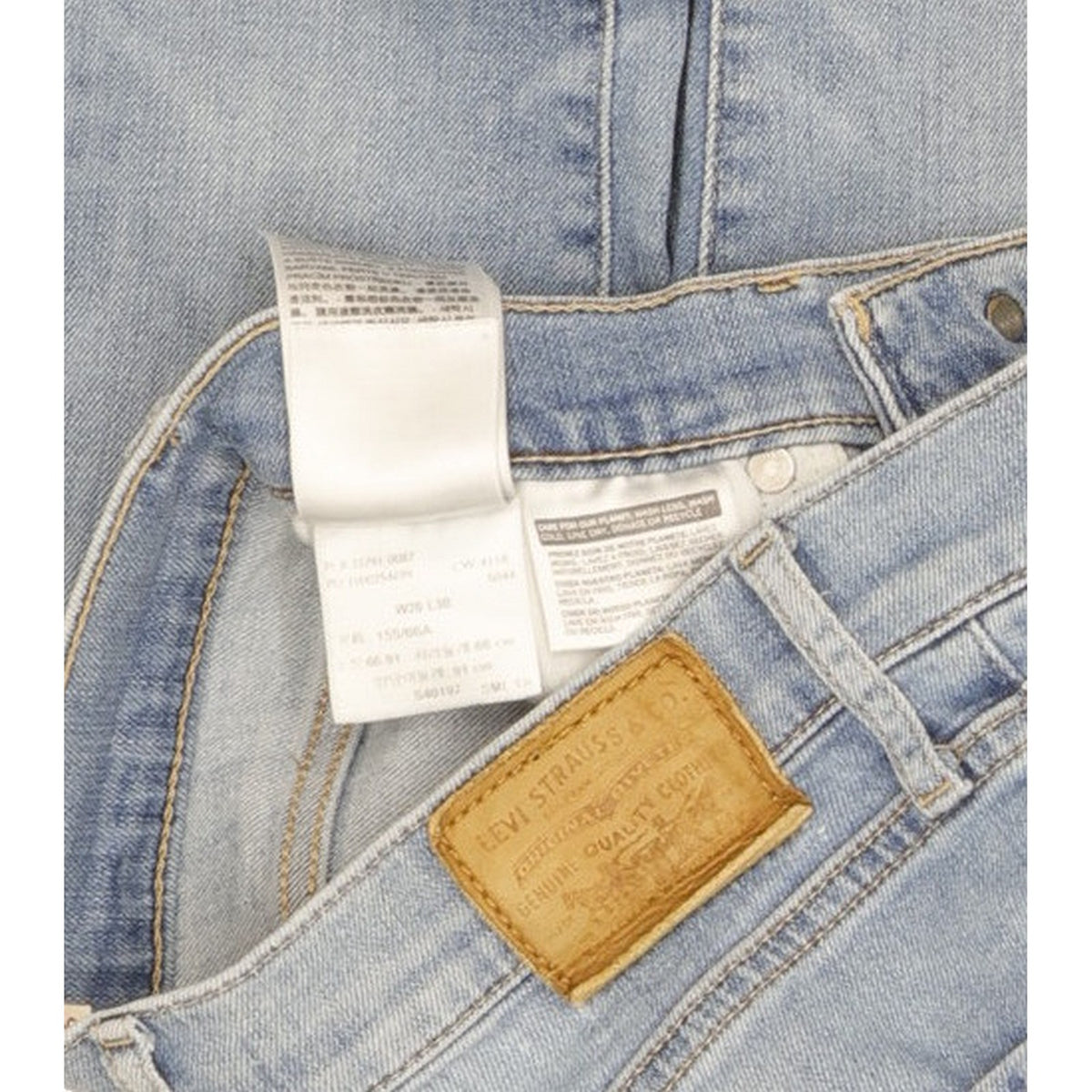 Levi's Mile Women Blue Skinny Slim Stretch Jeans W26 L29