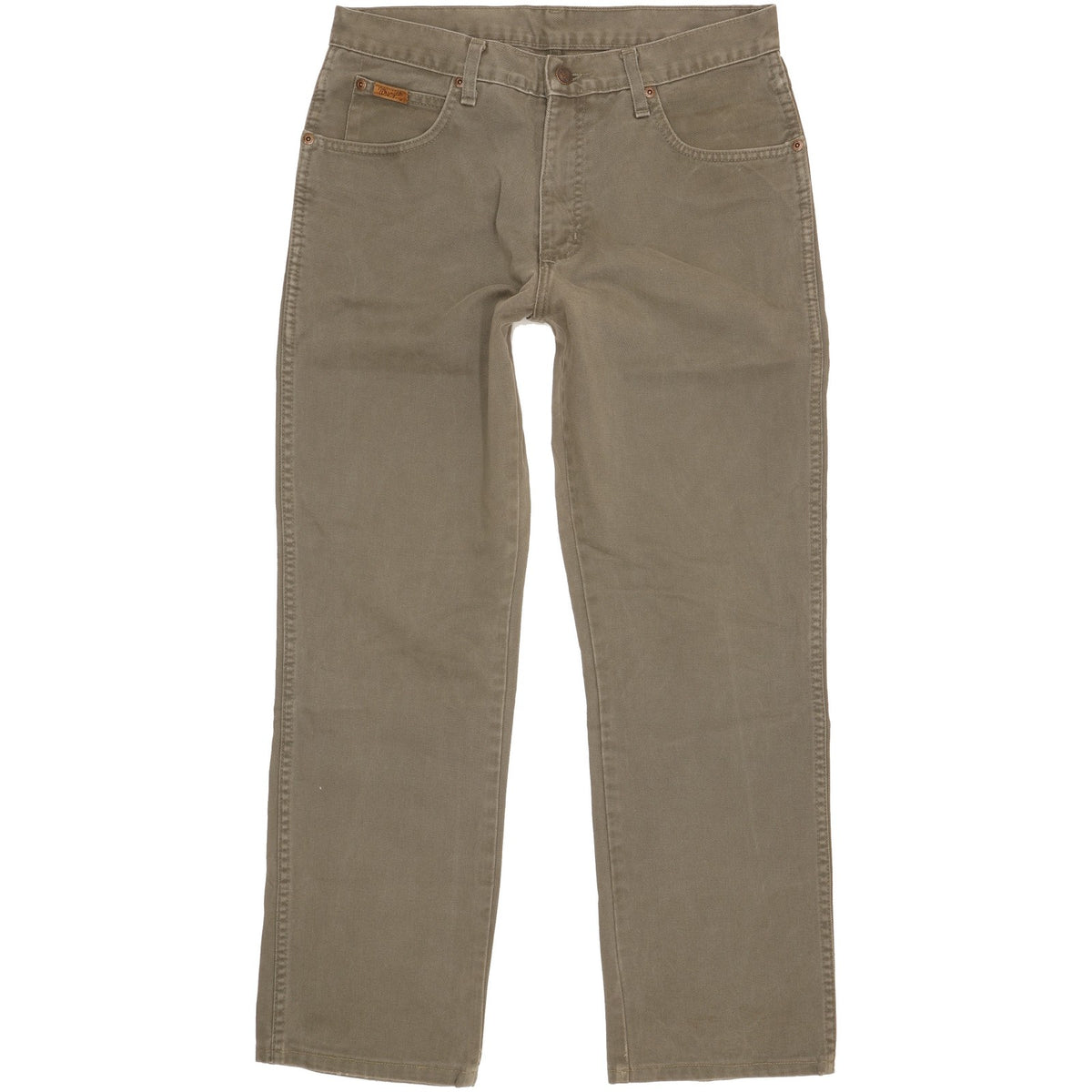 Wrangler Texas Men Green Straight Regular Jeans W32 L28