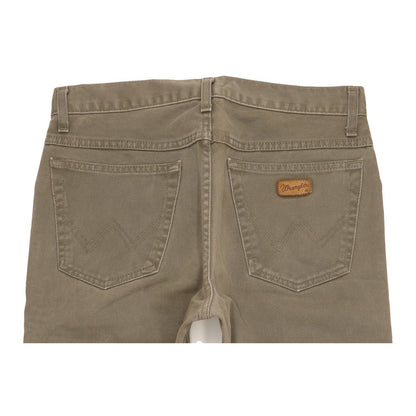 Wrangler Texas Men Green Straight Regular Jeans W32 L28