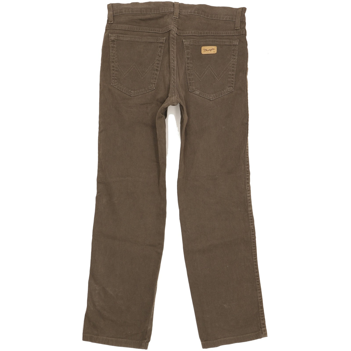 Wrangler Texas Men Brown Straight Regular Stretch Jeans W32 L29
