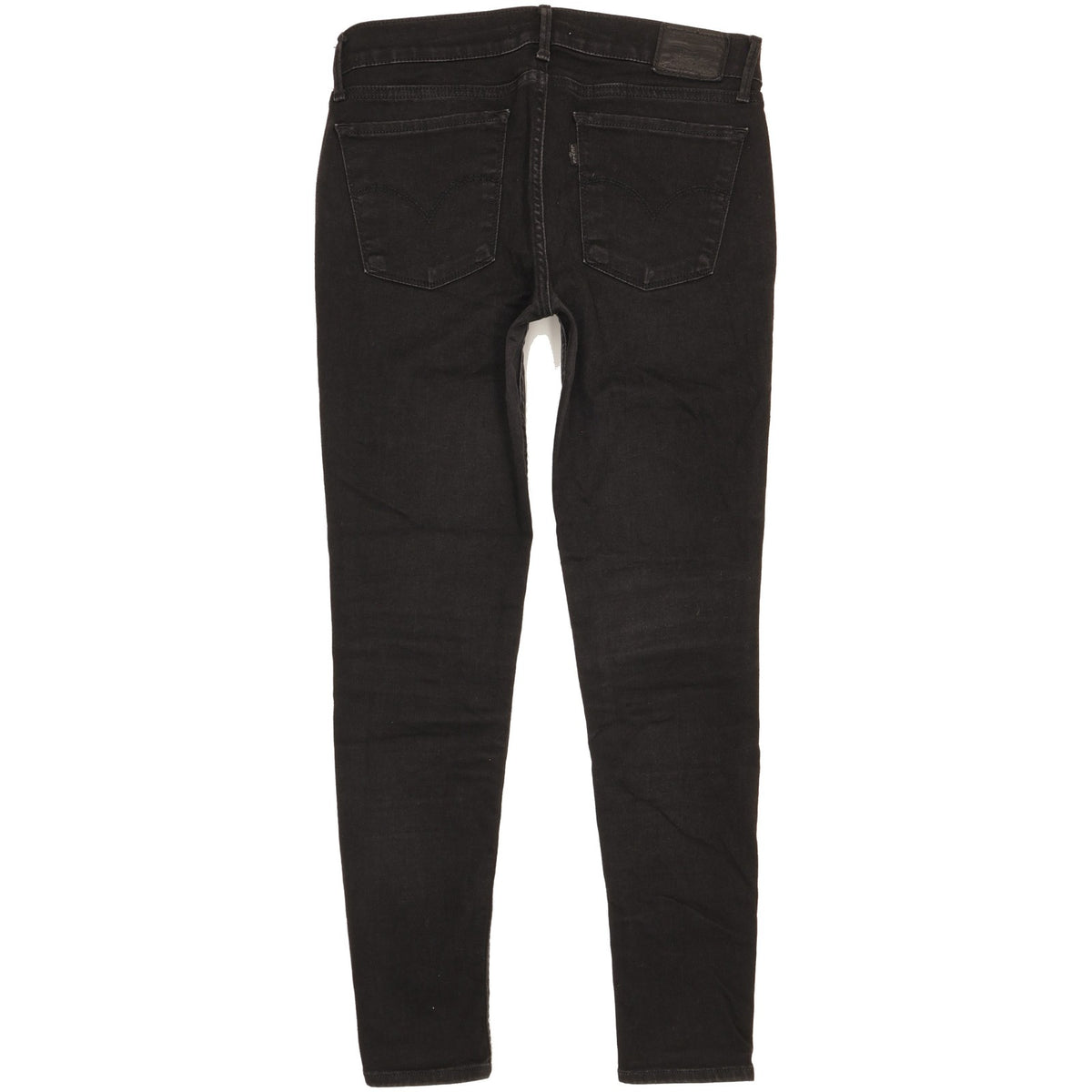 Levi's 710 Super Women Black Skinny Slim Stretch Jeans W29 L27