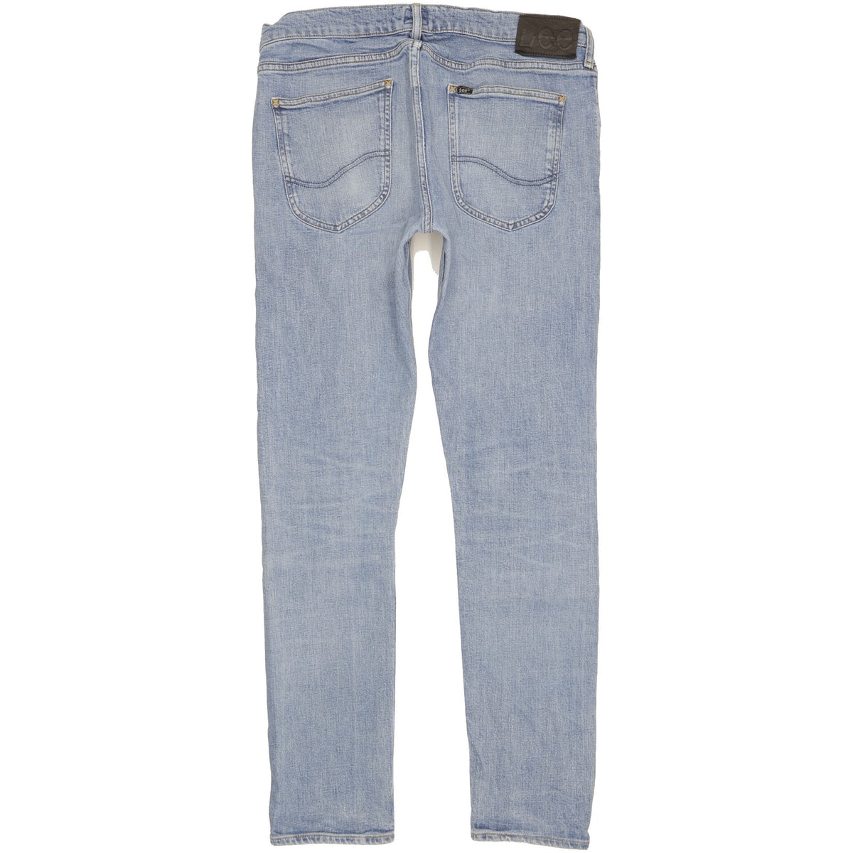 Lee Luke Men Blue Skinny Slim Stretch Jeans W33 L32
