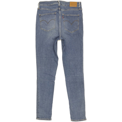 Levi's 721 Blue Skinny Slim Stretch Jeans High Waisted W30 L29