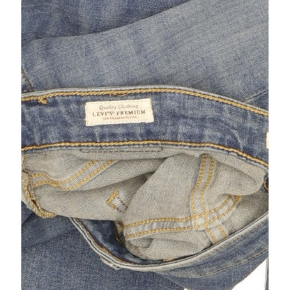 Levi's 721 Blue Skinny Slim Stretch Jeans High Waisted W30 L29