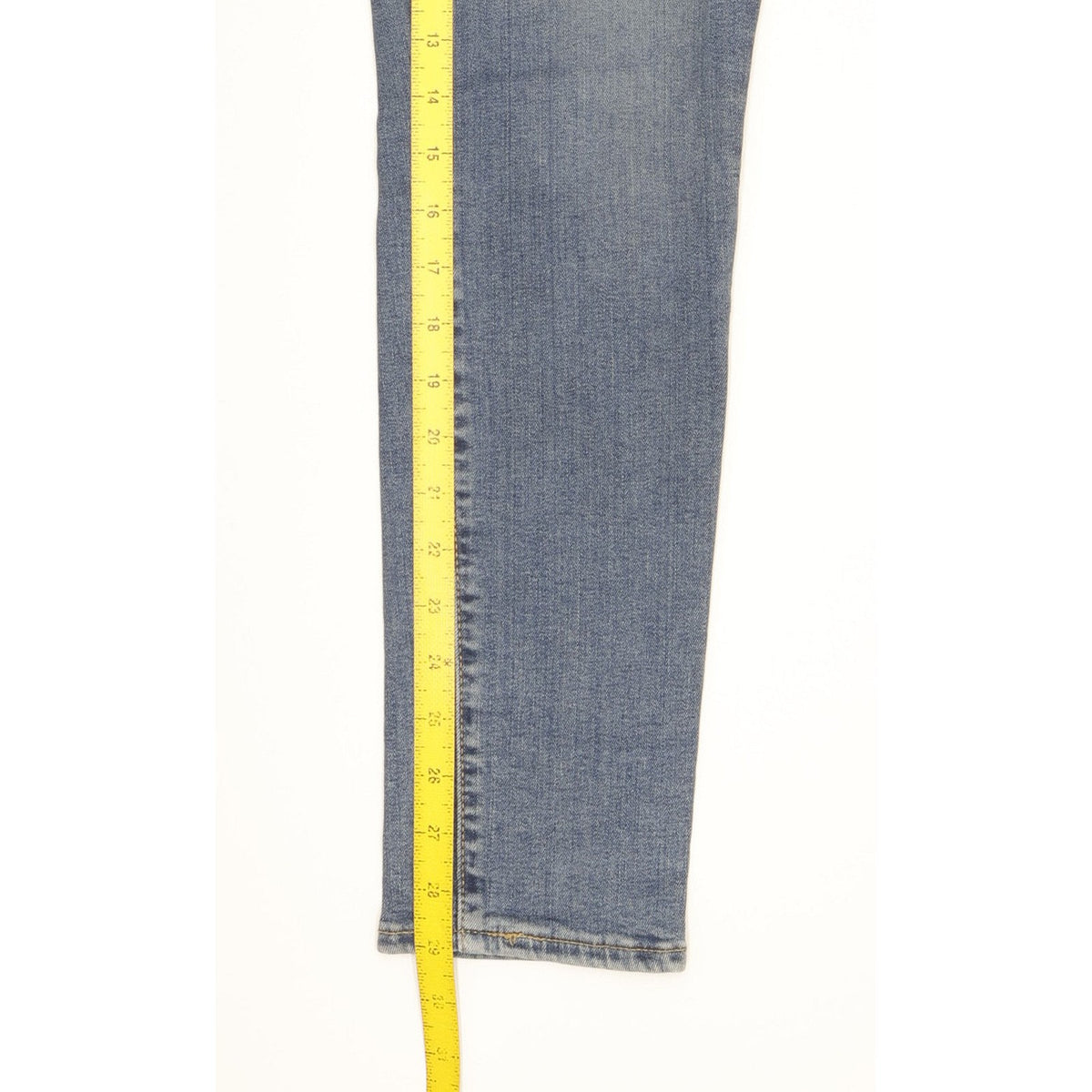 Levi's 721 Blue Skinny Slim Stretch Jeans High Waisted W30 L29