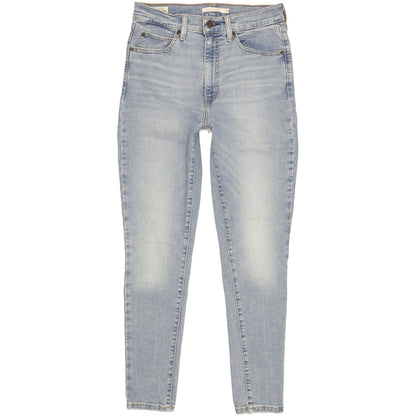 Levi's Retro Blue Skinny Slim Stretch Jeans High Waisted W28 L28