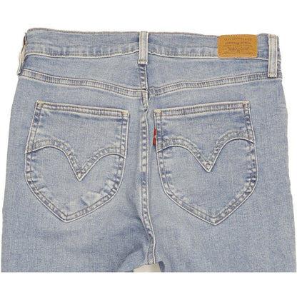 Levi's Retro Blue Skinny Slim Stretch Jeans High Waisted W28 L28