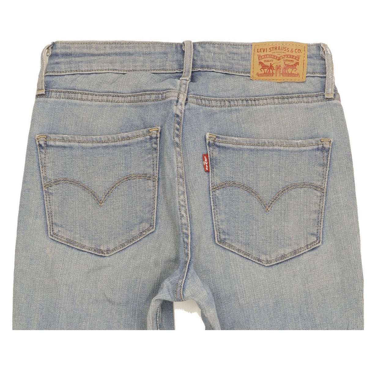 Levi's 721 Women Blue Skinny Slim Stretch Jeans W26 L31